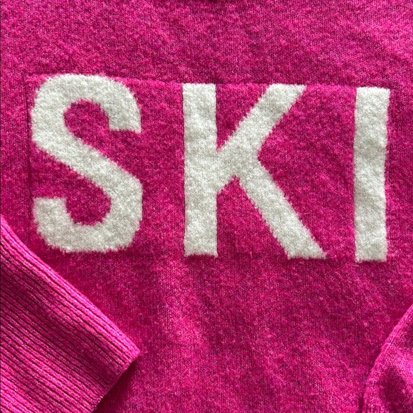 Vince Camuto pink SKI sweater - Picture 2 of 5